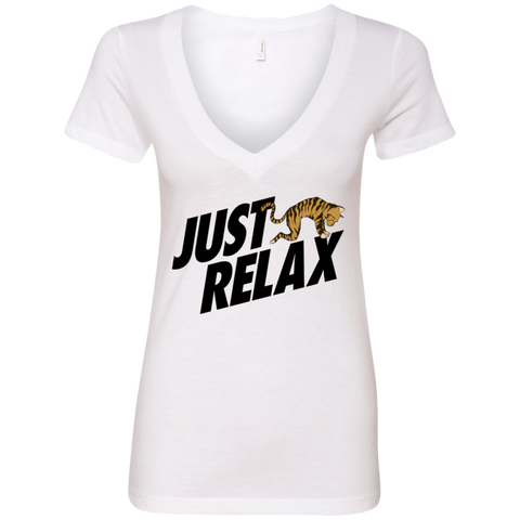 NL6640 Ladies' Deep V-Neck T-Shirt