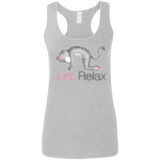 G645RL Ladies' Softstyle Racerback Tank